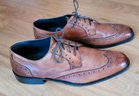 GKM / HERREN SCHNÜRSCHUH Gr 43/ Braun Cognac Niedersachsen - Norden Vorschau