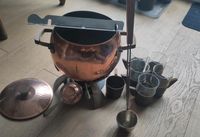 Feuerzangenbowle Set, Kupfer, massiv, Jena-Glas Köln - Ehrenfeld Vorschau