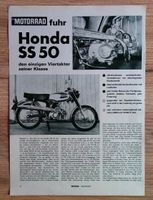 Honda SS 50 Fahrbericht 1971 Niedersachsen - Velpke Vorschau