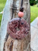 Sugilith Donut Amulett new age stone 4 cm Bayern - Bernried Niederbay Vorschau