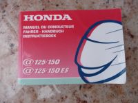 Honda Motorroller Fahrerhandbuch Mecklenburg-Vorpommern - Hohen Viecheln Vorschau