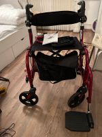 Unbeschädigter weinroter, voll funktionsfähiger Rollator Wuppertal - Elberfeld Vorschau