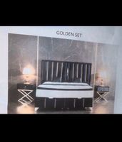 Neu Schlafzimmerbett Luxus schwarz/Gold Nordrhein-Westfalen - Kamen Vorschau