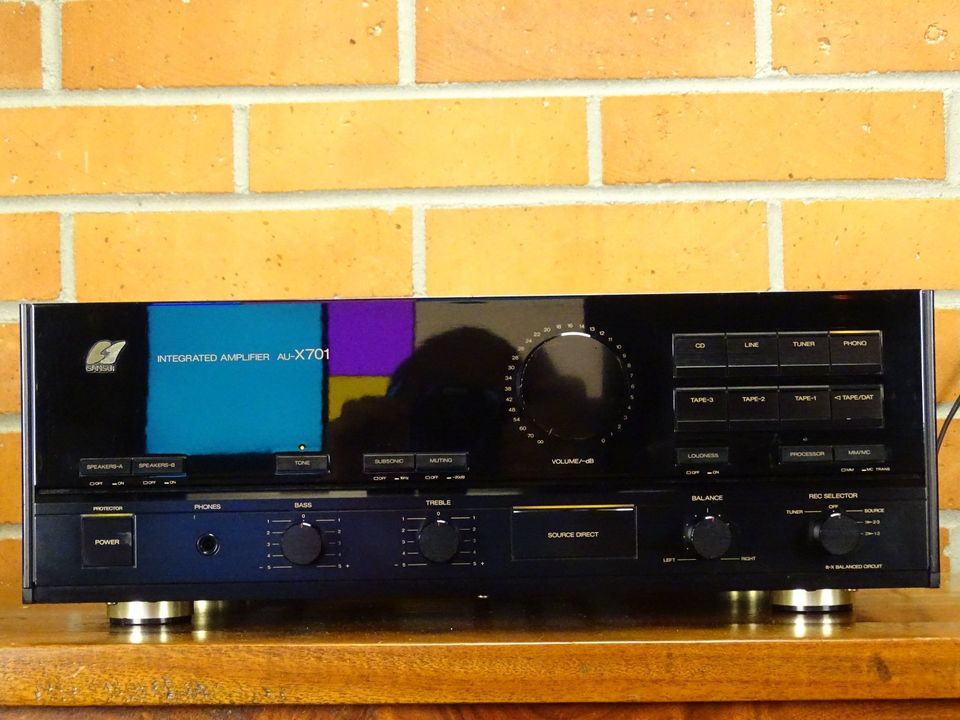 SANSUI AU-X701 VERSTÄRKER SERVICED in Berlin