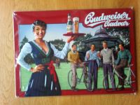 Blech Schild Budweiser Bier Bayern - Neuburg a.d. Donau Vorschau