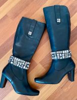 HÖGL Lederstiefel Stiefel mit Swarovski Kristalle 38,5 TOP ✨✨ Berlin - Neukölln Vorschau