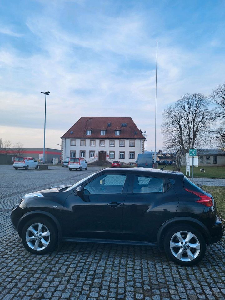 NISSAN JUKE mit Tüv 2026, Euro5, Garantie möglich, Klima, Alu in Bad Hersfeld