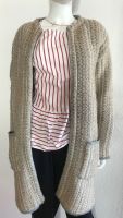 Grau-beige-apricotfarbene Strickjacke / Cardigan von mavi, Gr. S München - Sendling Vorschau