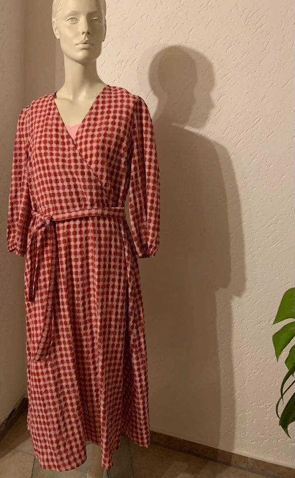 Saint Tropez Maxikleid Gr. M rosa/beere in Ludwigshafen