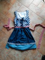 Dirndl mit Schürze blau weiß kariert Trachten Oktoberfest Gr. 36 Thüringen - Weimar Vorschau