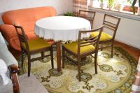 Wohnzimmertisch Esstisch Tisch ausziehbar mit 4 Stühle gepolstert Hessen - Bebra Vorschau