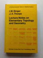 Lecture Notes on Elementary Topology and Geometry Saarbrücken-Dudweiler - Dudweiler Vorschau