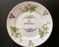 Sehr alt Sammelteller Rosen Bouquets Silber Hochzeit 40er Vintage Kiel - Hassee-Vieburg Vorschau
