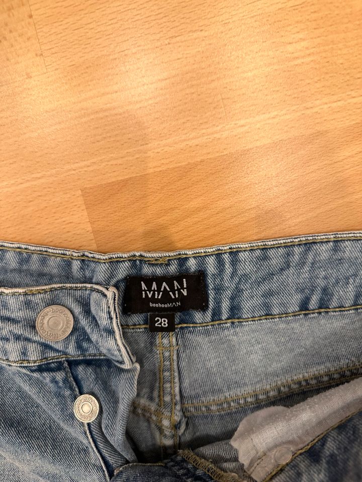 Jeans Blau Zara H&M Bohooman Größe W28 L30 Wie 176 in Hannover