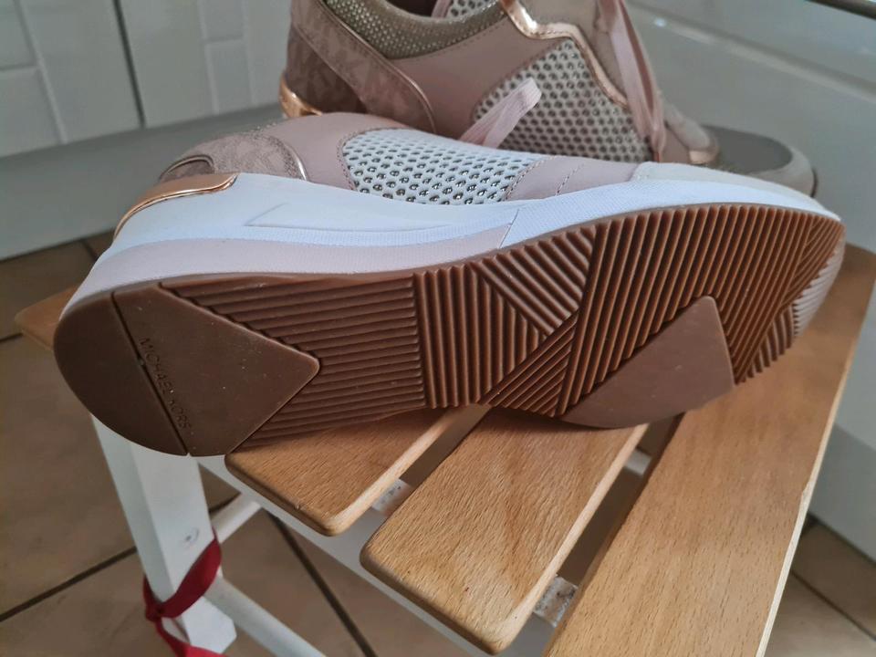 MK Michael Kors  Sneaker Schuhe Halbschuhe rosa rosé Gold 40 in Abtsgmünd