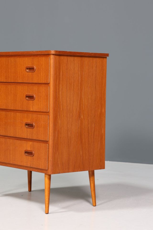 Wunderschöne Mid Century Kommode Danish Design Vintage Sideboard "Made in Denmark" Schubladenkommode Artikel-Nr.: B555 in Berlin