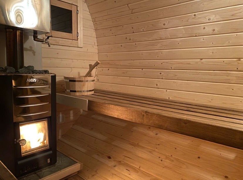 ☀️ Fasssauna mieten Aussensauna Gartensauna Sauna Saunafass ☀️ in Gröningen