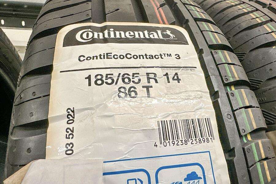 2 Sommerreifen Continental ContiEcoContact 3, 185/65R14 86T in Freilassing