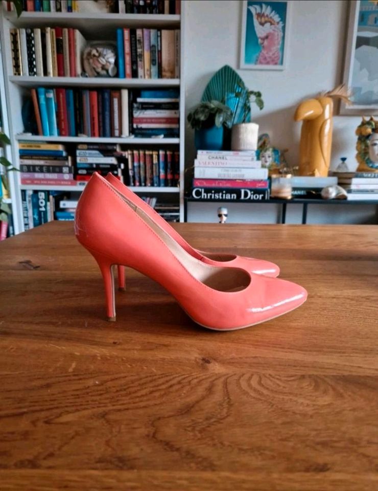 Orange Pink Rosa high heels Größe 40 lackleder hohe schuhe in Bayern -  Rosenheim | eBay Kleinanzeigen ist jetzt Kleinanzeigen