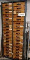 KR 34 DDR Schubladen-schrank Loft NVA Werkstattschrank Regal Sachsen - Lommatzsch Vorschau
