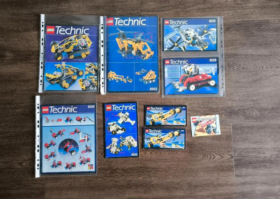 viele Lego Technic/Technik Anleitungen alt - heute + Bonsai 10281 in Gröbenzell