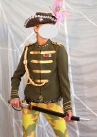 Offiziersjacke, Karneval, Jacke, Fasching, Mottoparty, Gr. 36-38 Nordrhein-Westfalen - Werl Vorschau