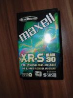 Filmkassette " maxell " XR-S Black 30 " Super VHS-C "  NEU&OVP Sachsen - Roßwein Vorschau