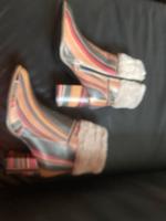 Dogo Stiefeletten / Schuhe Winter bunt, Vegan Gr 38 Hessen - Hofheim am Taunus Vorschau