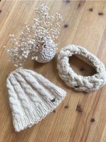 Gestrickte Mütze + Stirnband aus Baby Alpaka Wolle München - Schwanthalerhöhe Vorschau