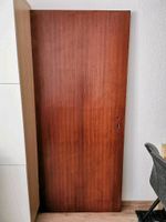 Holz Tür braun 197 x 86,5 cm und Spiegel zu verschenken Harburg - Hamburg Hausbruch Vorschau