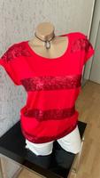 NEU❤Madeleine❤NP:59,95€ Pailetten Shirt Bluse Top Gr.S/M=34/36/38 Köln - Porz Vorschau
