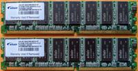 1GB Speicher 2x 512MB DDR-RAM 400MHz CL3 PC3200 Elixir DIMM Bayern - Adelsdorf Vorschau