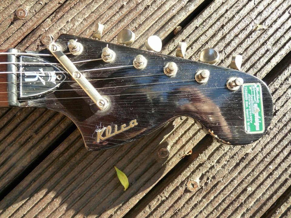 ⭐Gitarre Klira SM Stratocaster Vintage Made Germany Sixties⭐ TOP⭐ in Helmstadt-Bargen