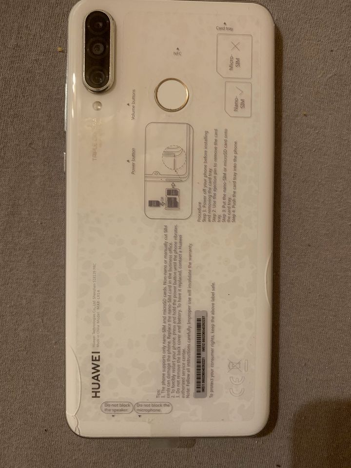 Huawei P30 lite Perlweiß 128GB in Schmidmühlen