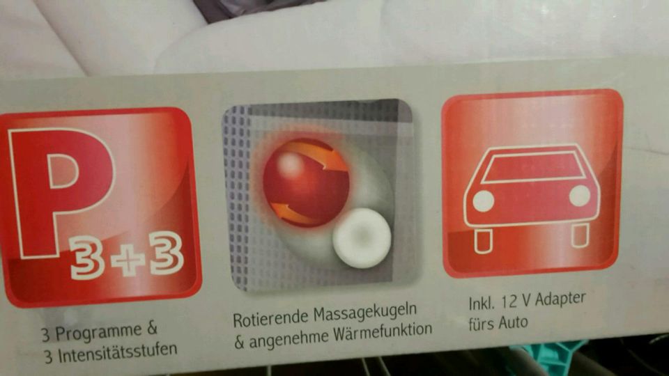 Massage Sitz Massage und Wärme Funktion auch fürs Auto geeignet in Elchingen