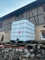 1000 Liter Fass IBC mit Kunststoffpalette stapelbar Thüringen - Helbedündorf Vorschau