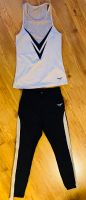 Sport Gym Set Leggings/Hose & Top, Gr. M, schwarz / creme Sachsen-Anhalt - Magdeburg Vorschau