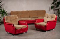Sofa Couch Garnitur Kunstleder 60er 70er DDR Vintage Retro Leipzig - Plagwitz Vorschau