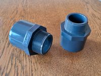 PVC Gewindestück 2x für Pumpe und Pool 50mm/63mm Brandenburg - Brandenburg an der Havel Vorschau