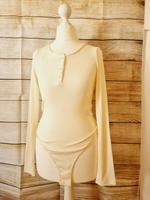 NEU Body Langarm Primark 2XS creme Sachsen - Olbernhau Vorschau