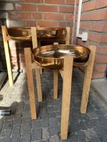 2 Beistelltische Blumentische Holz Kupferschalen DEPOT Tablett Nordrhein-Westfalen - Krefeld Vorschau