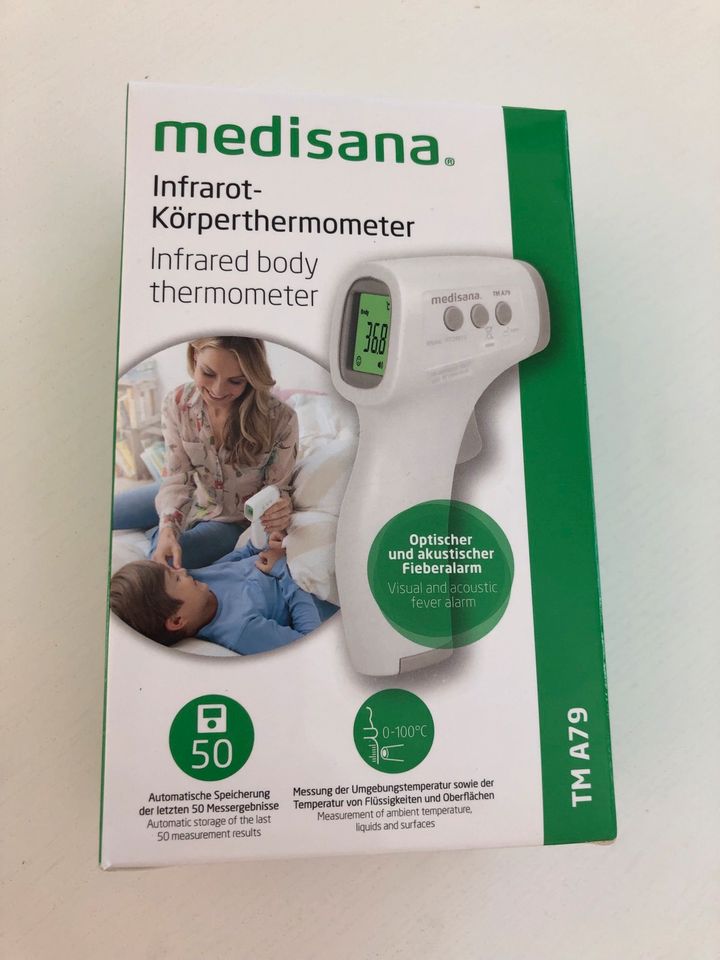 Medisana kontaktloses Infrarot Thermometer, Fieberthermometer in Herbrechtingen