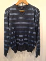 Tommy Hilfiger Pullover Herren M blau gestreift V-Ausschnitt Nordrhein-Westfalen - Geilenkirchen Vorschau