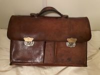 Vintage Handtasche Leder - Unikat Leverkusen - Alkenrath Vorschau