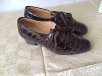 Peron Ital.Damenschuhe braun, Granny Look, Gr. 39, Vintage Hessen - Erzhausen Vorschau