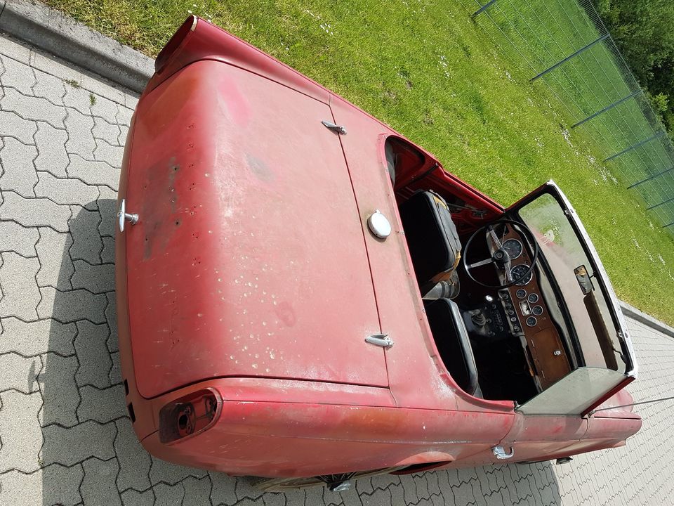 Triumph TR 4 Oldtimer Cabrio Ex California Projekt top Basis LHD in Kaltenkirchen