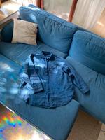 Oversized Bluse Musselin blau dunkelblau C&A 44 46 48 Niedersachsen - Garbsen Vorschau