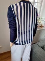 Jacke Cardigan Strickjacke Forever 21 blau/weiß  Gr.S Rheinland-Pfalz - Birkweiler Vorschau