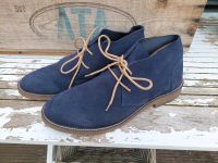 Leder blau chelsea Wildleder 43 boots Schuhe Zara Münster (Westfalen) - Gievenbeck Vorschau