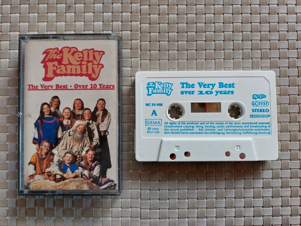 Kelly Family Very Best Over 10 Years Musikkassette MC Cassette in Saldenburg